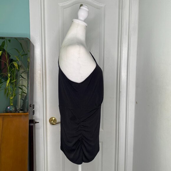 NWT Lane Bryant Black Fits That Flatter One Shoulder Spandex Top Size 14/16 #300 - Picture 6 of 12